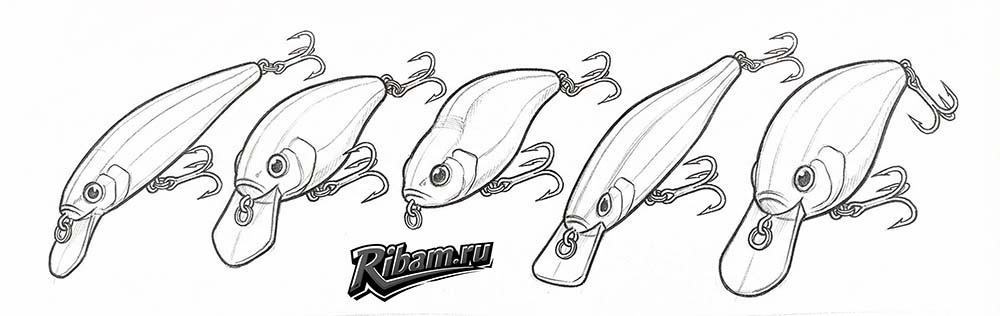 воблеры для твичинга чаще всего минноу, но можно дергать любые