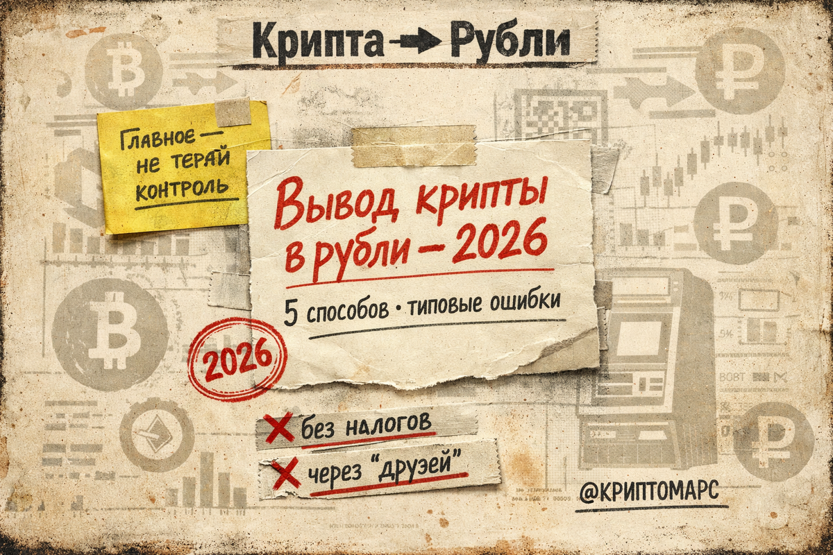    Способы вывода криптовалюты в рубли в России и типовые ошибки Марсель