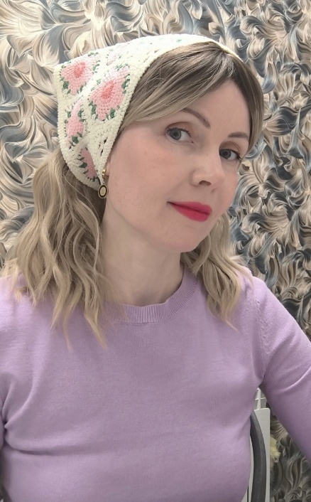  Парик омбре с вьющимися иск. волосами