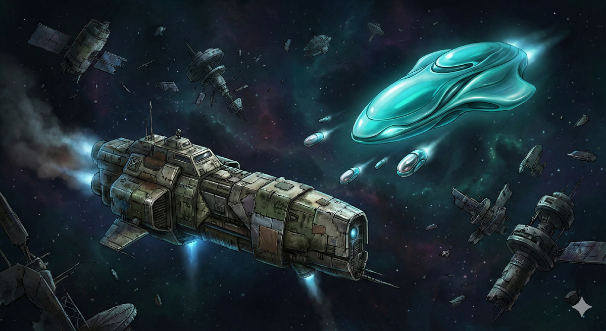 Часть 1: Мусорщики в пустоте