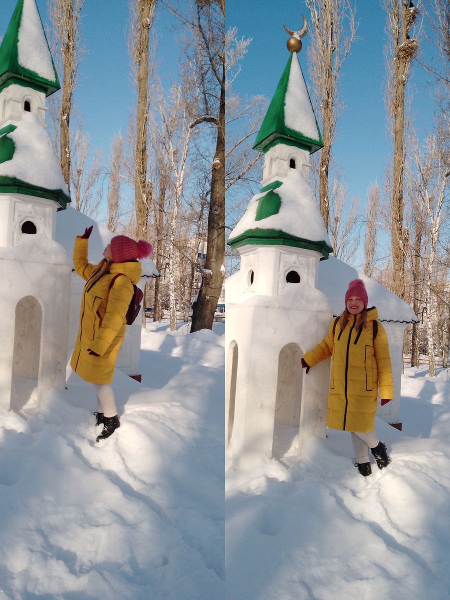 В моей любимой аллее. Погода огонь🔥
