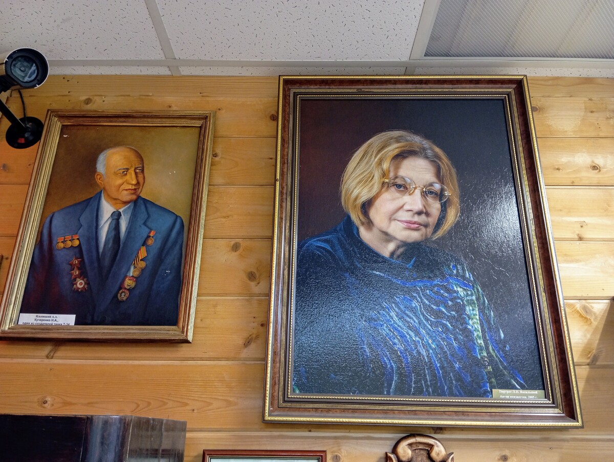 Портреты Н.А. Кучеренко и Л.Н. Васильевой