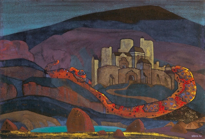 Николай Рерих. Град обречённый. 1914