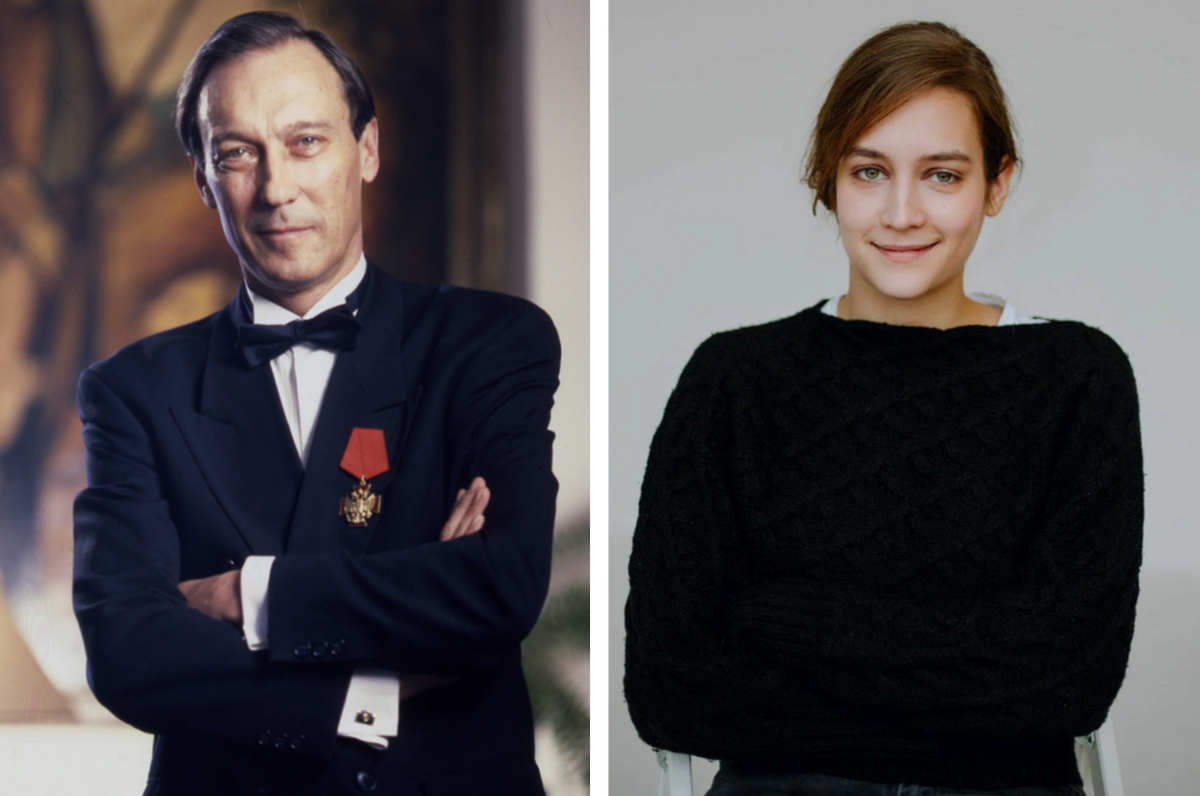 Олег Янковский и его внучка