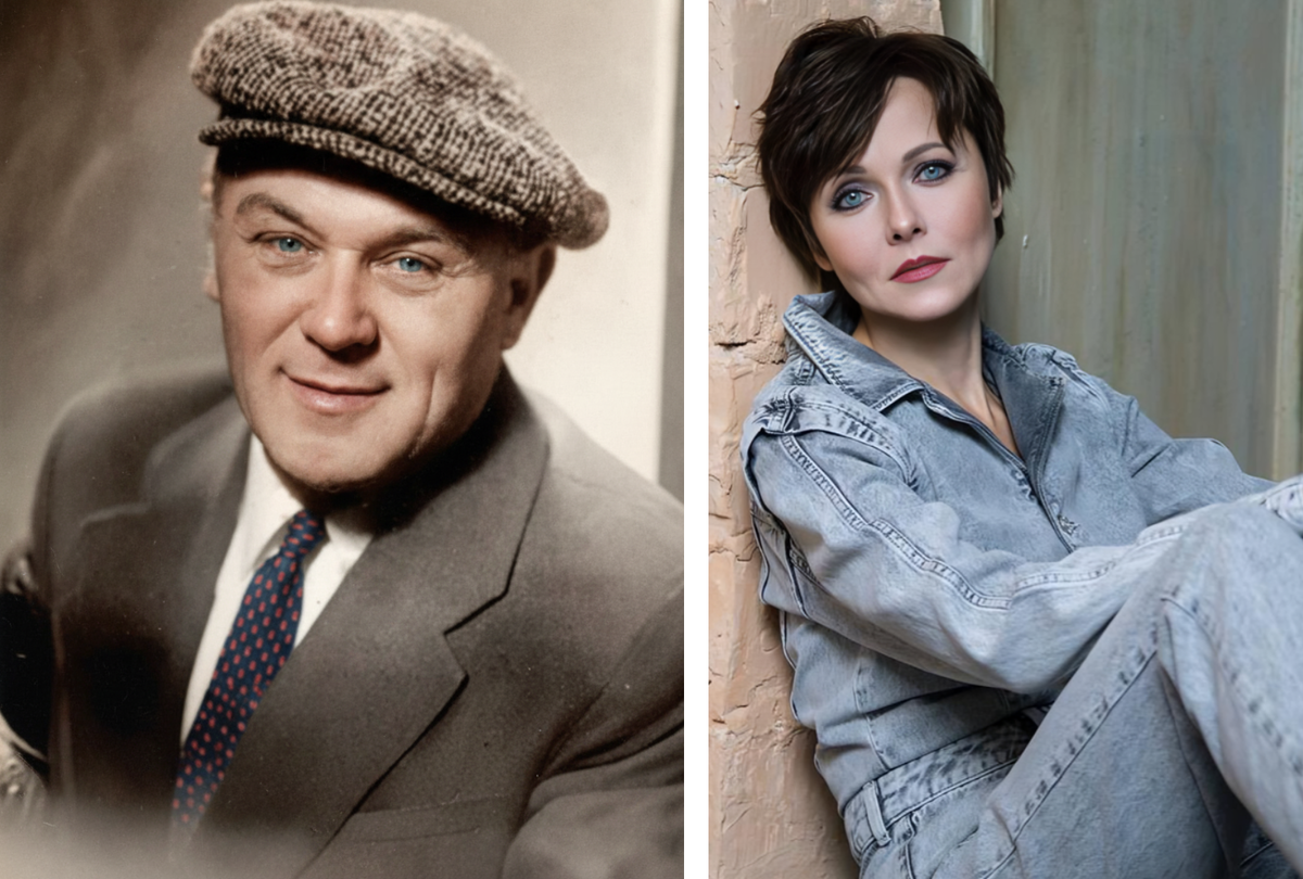 Сергей Лукьянов и его внучка