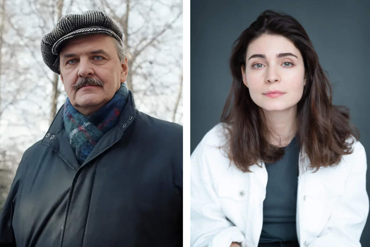 Юрий Яковлев и его внучка