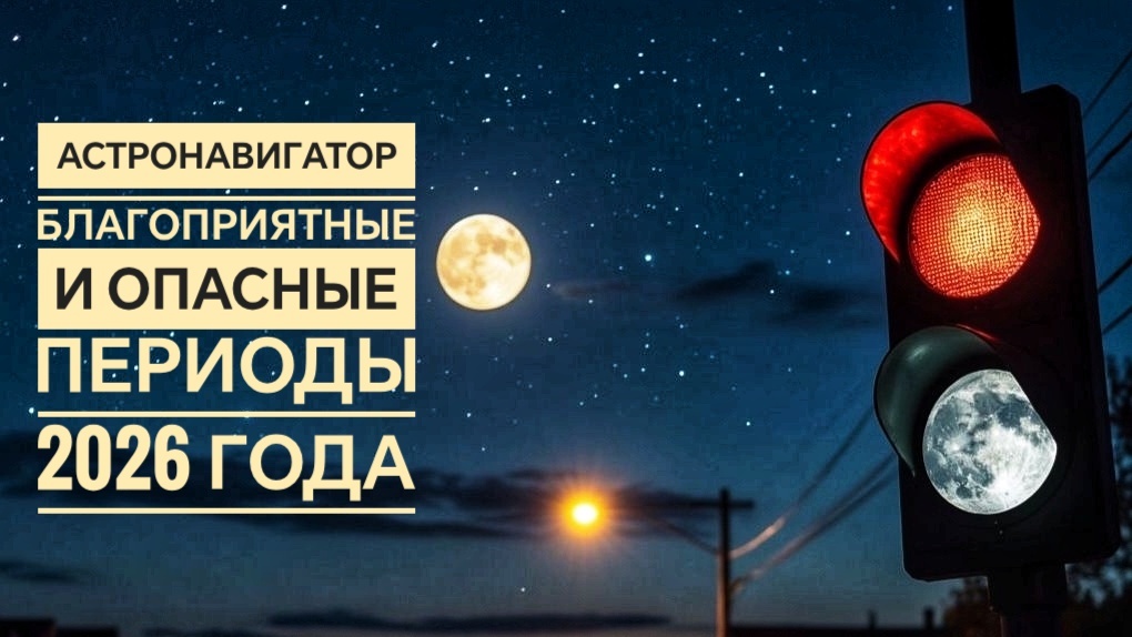 Благоприятные и опасные периоды 2026