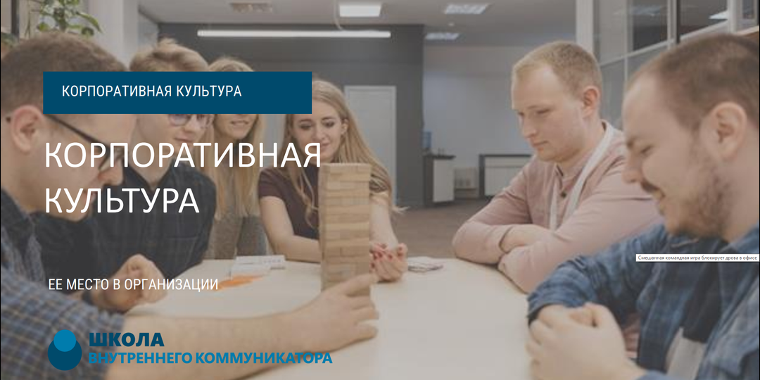 Урок №1 Что такое корп.культура? Ее место в организации