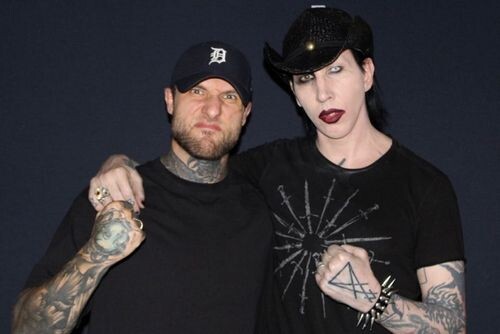 Александр Шиколай и Брайан Хью Уорнер (Мэрилин Мэнсон)