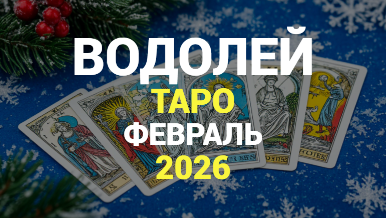 ⭐ВОДОЛЕЙ ТАРО прогноз на ФЕВРАЛЬ 2026