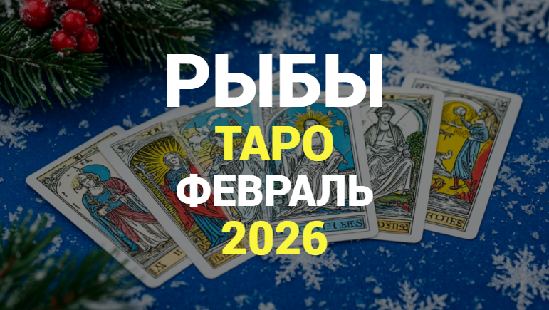 ⭐РЫБЫ ТАРО прогноз на ФЕВРАЛЬ 2026