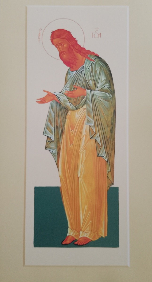 икона Иоанна Предтечи и Крестителя Господня. Фото автора.