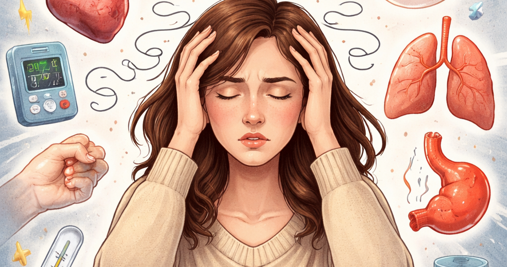 Почему невроз «мимикрирует» под сотни болезней?