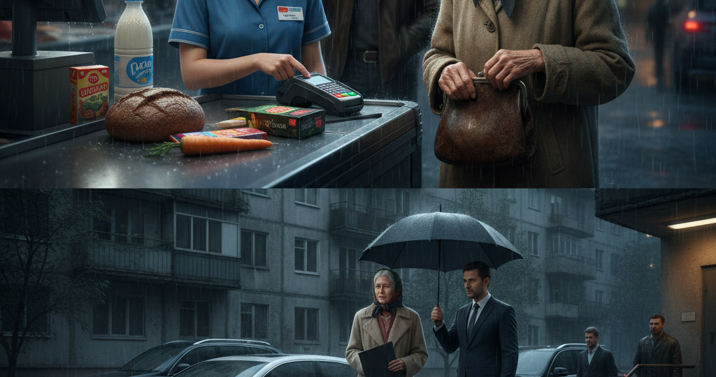 -Убирай молоко, дочка, денег нет. Как простая помощь нищей старушке обернулась для кассирши звонком из банка