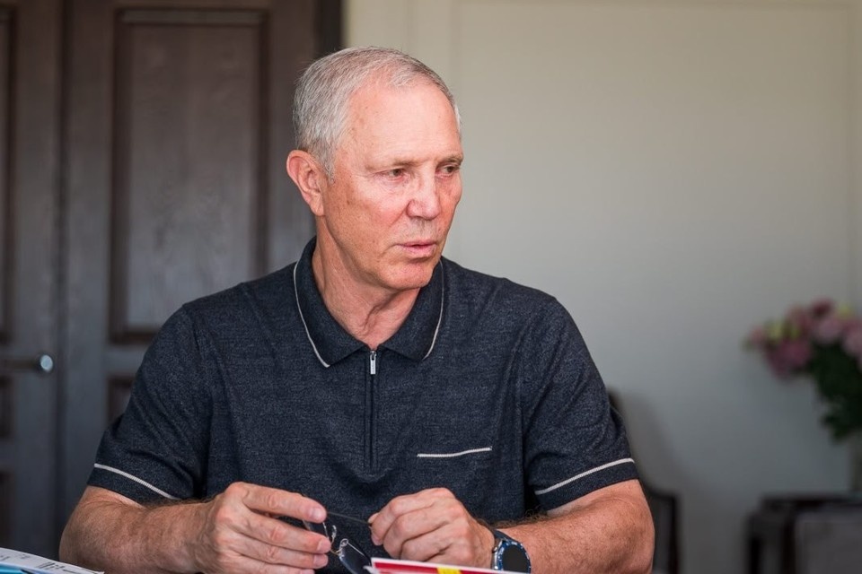    Владимир Сальдо заявил о том, что Украина плохо относится к людям в Херсоне. ФОТО: ТГ-канал Владимира Сальдо.