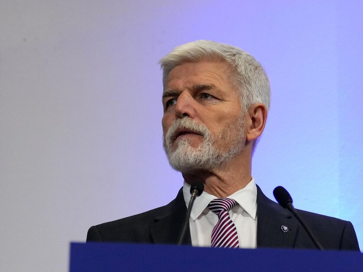    Кандидат в президенты Чехии Петр Павел после объявления предварительных результатов первого тура президентских выборов | © AP Photo / Petr David Josek