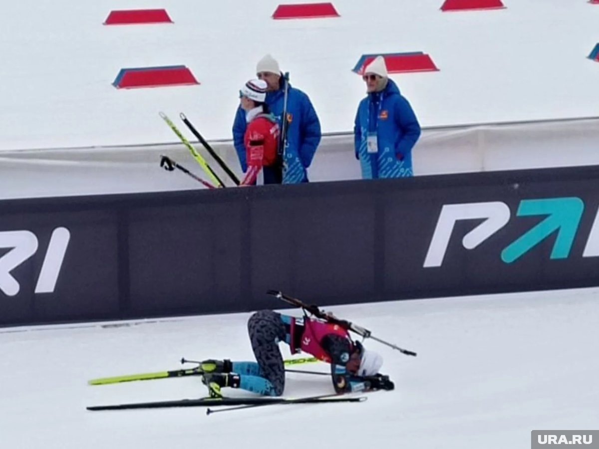     Биатлонистка Виктория Сливко сказала, что надеется участвовать в Олимпиаде