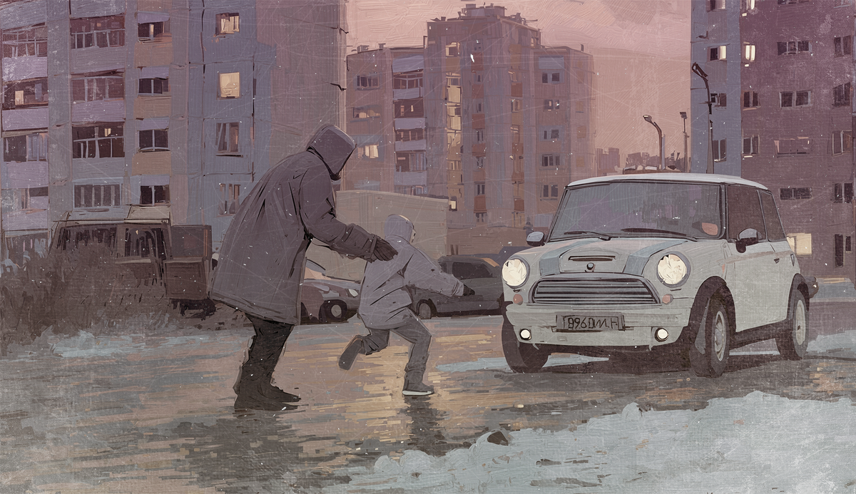 Иллюстрация Маргариты Царевой при помощи Midjourney