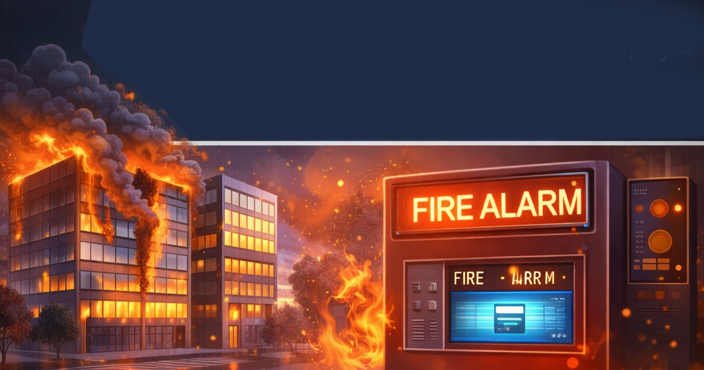 Современная автоматическая пожарная сигнализация редко работает как изолированная система