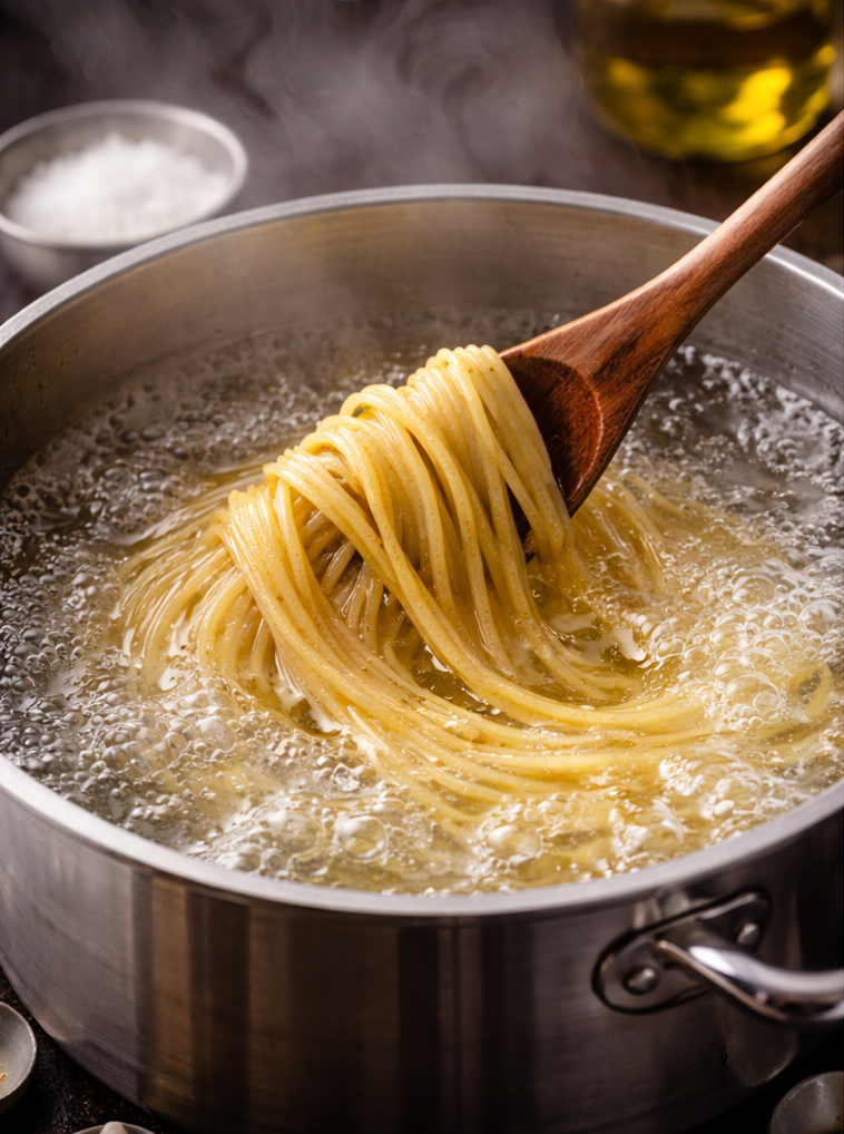 Варим макароны