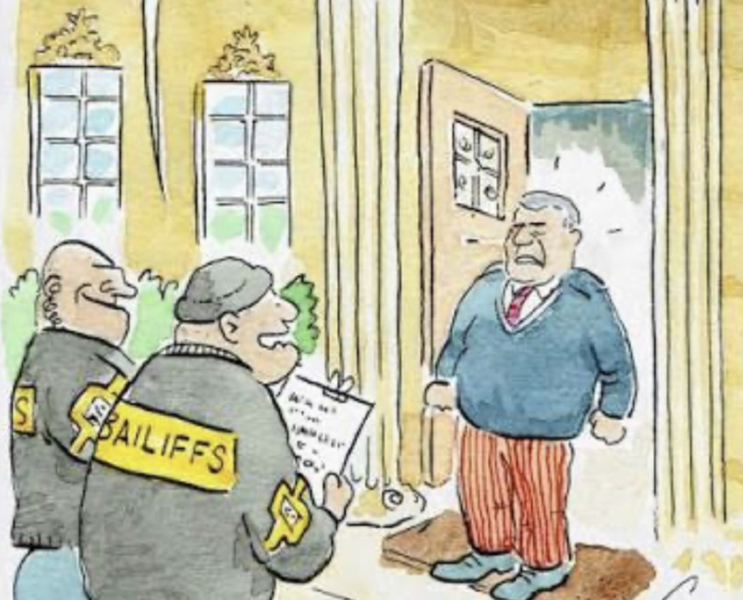 карикатура из зарубежной прессы 