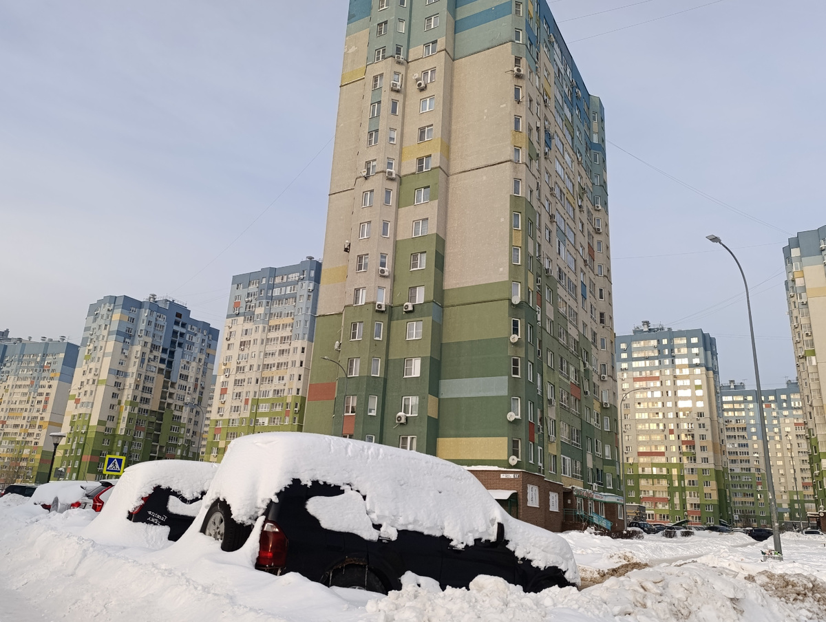 Один из микрорайонов Мещерского озера