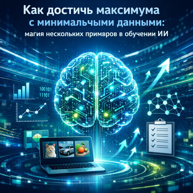    Как достичь максимума с минимальными данными: магия нескольких примеров в обучении ИИ Сергей