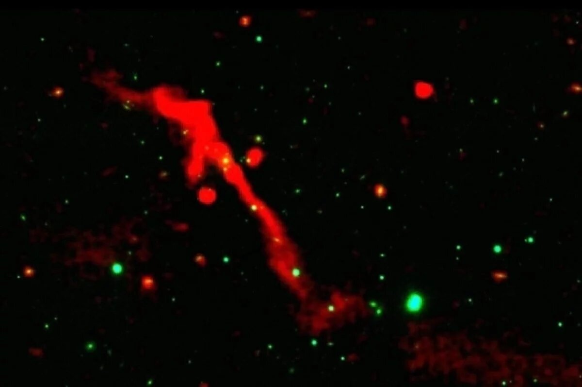    Астрономы запечатлели момент пробуждения сверхмассивной черной дыры