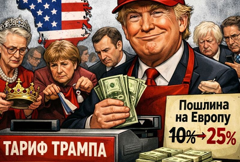 Европа сама придёт: без принуждения, с улыбкой и Гренландией на блюдечке