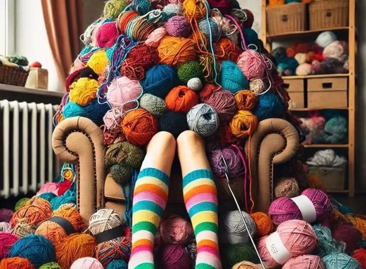 Вязание не терпит суеты.