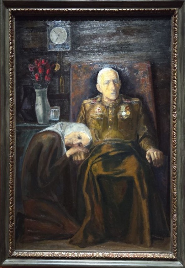 41-ый день победы 1986 холст, масло