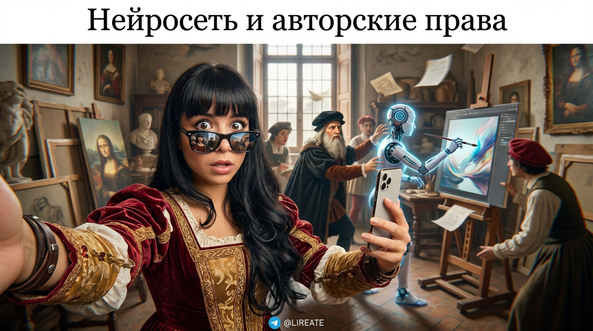    Кому принадлежит AI-арт? Разбор законодательства, метод «сэндвича» для защиты прав и тренды гибридного авторства. Лирейт