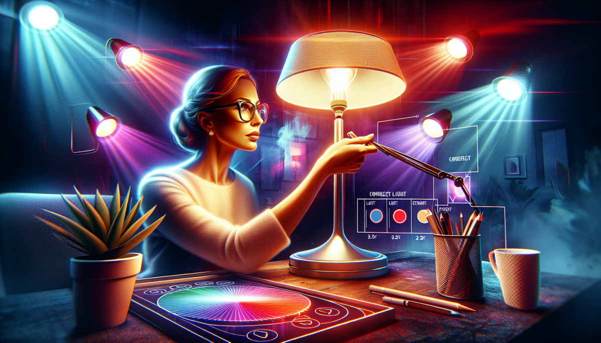 Как выбрать правильную настольную лампу свет температура защита глаз