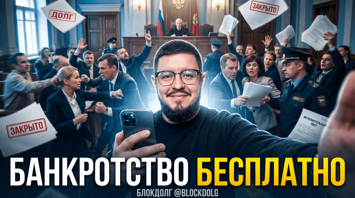   Как оформить банкротство бесплатно Максим