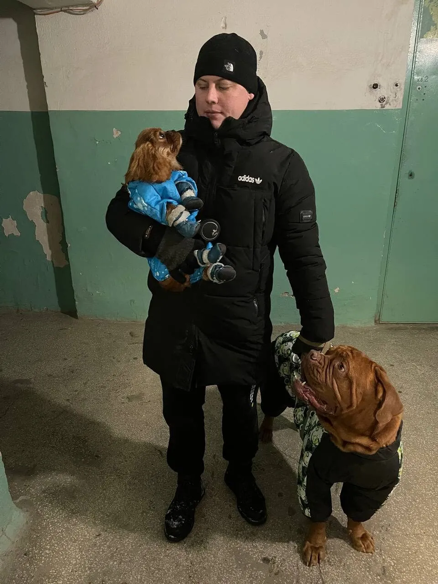 Сыночки мои.