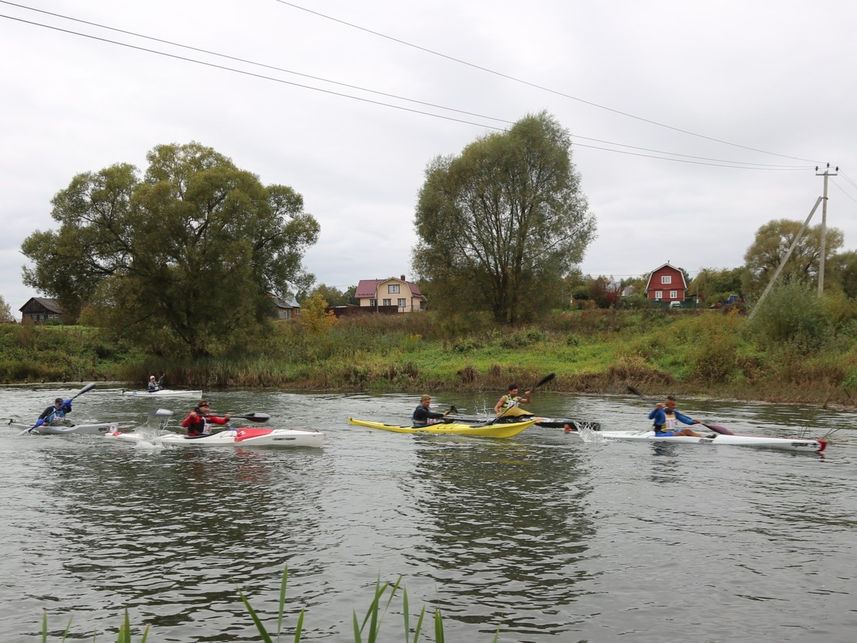 Кадр с гребного марафона «КосМар 2025». Источник: Phil Konnov / ВКонтакте