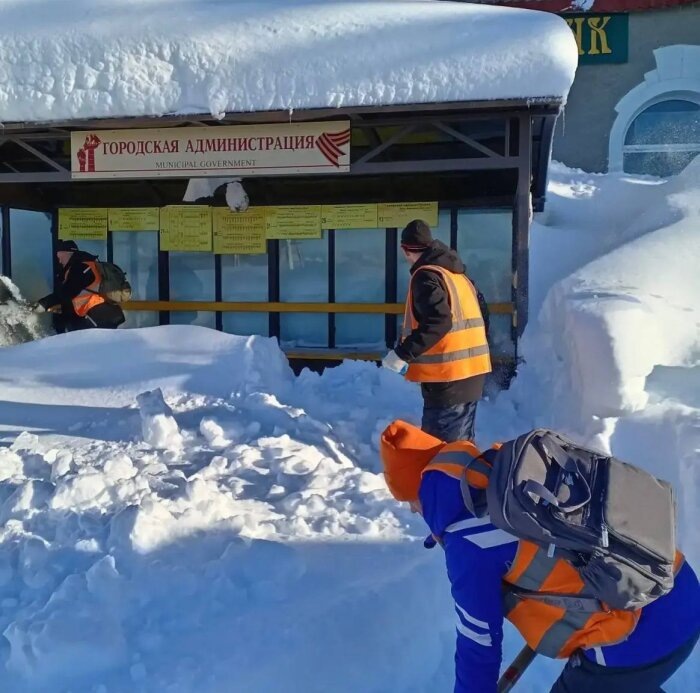 Улицы главного города полуострова готовят к выходу маршрутных автобусов / Фото: телеграм-канал администрации Петропавловск-Камчатского городского округа