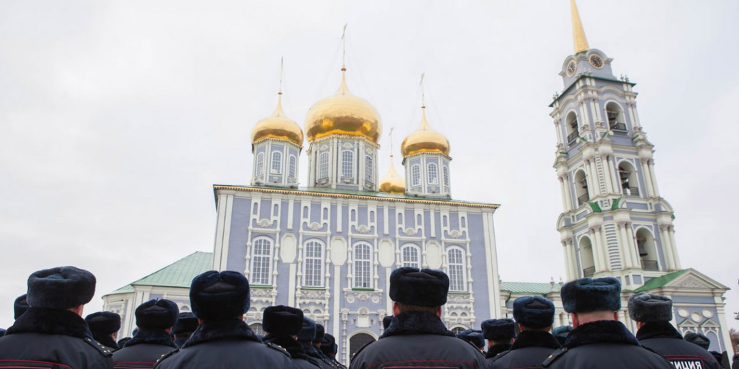 Тульские полицейские обеспечат охрану ﻿общественного порядка на Крещение