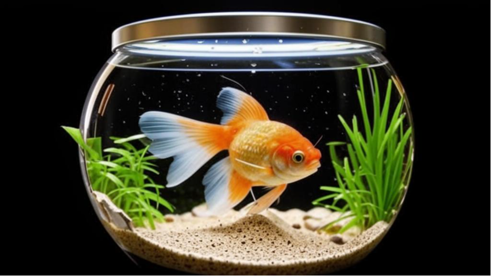 Простой но интересный аквариум легко можно устроить своими руками.