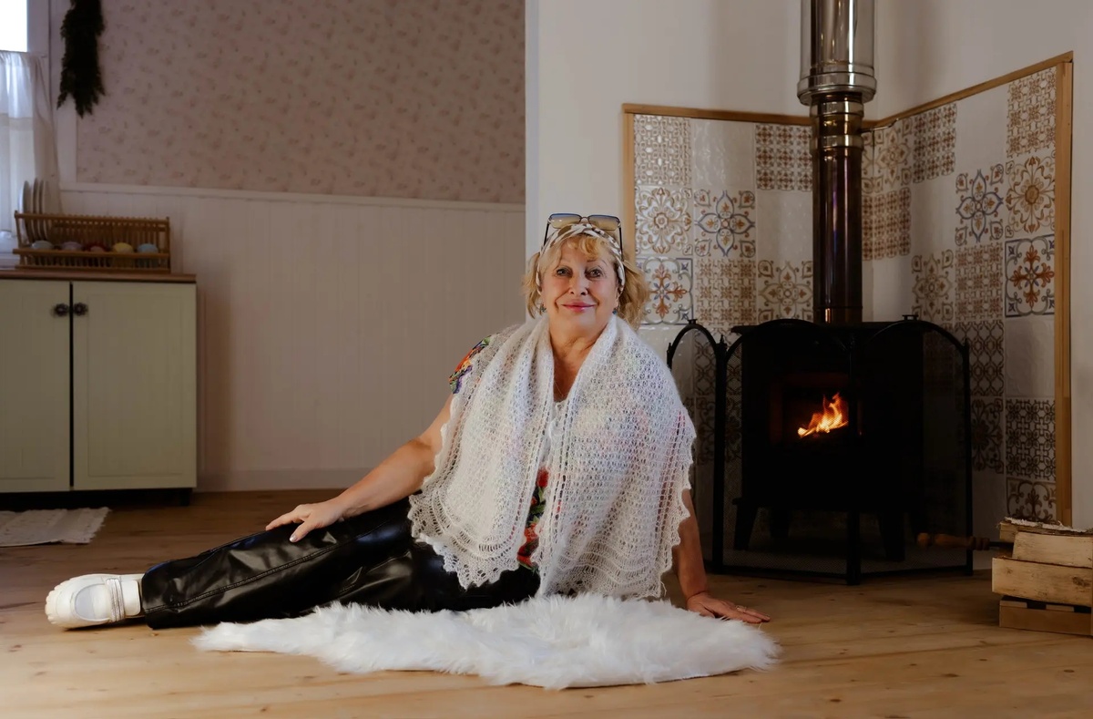 Фото автора, я в фотостудии дочери в январе