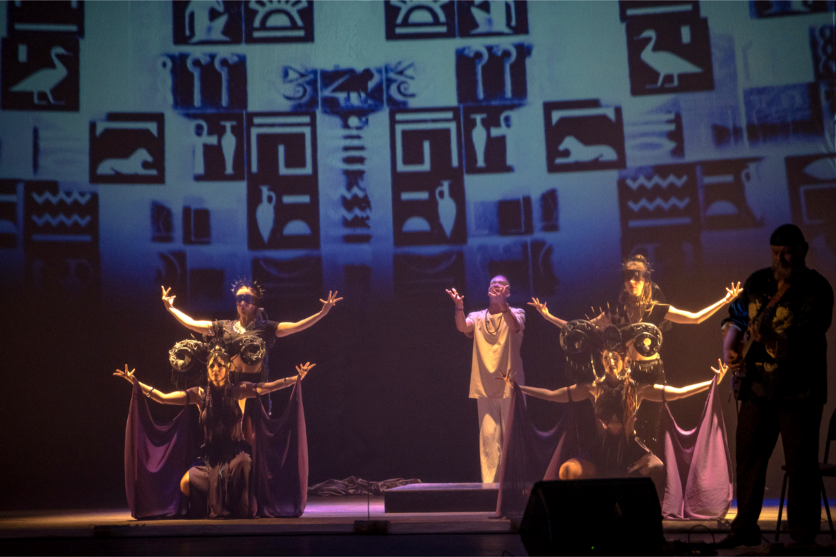 Фото из рок-мистерии "Исида"