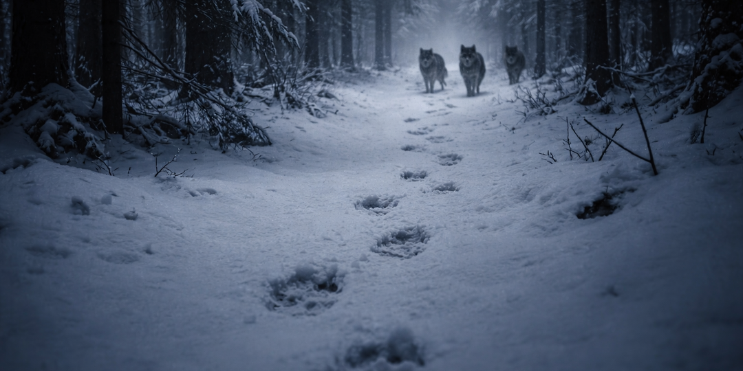 Дорога страха: школьник в Карелии вынужден ходить через волчий лес