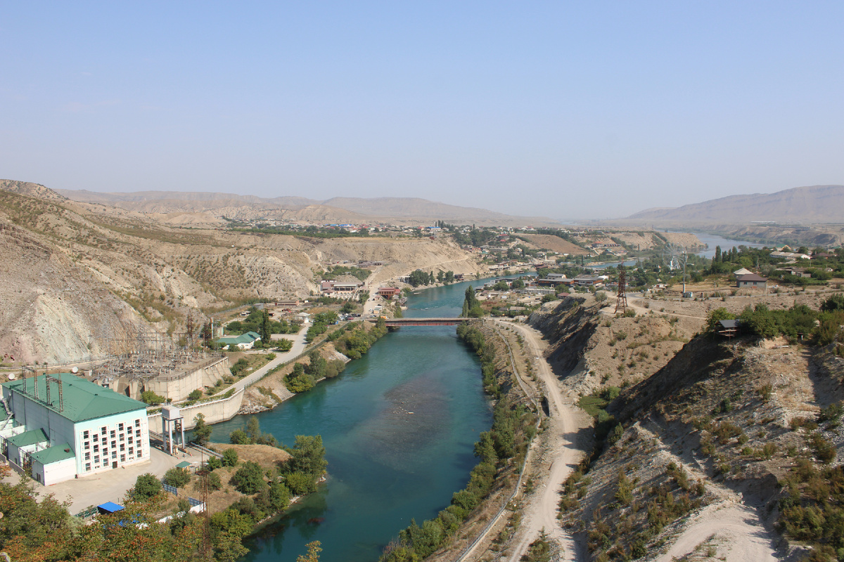 Река Сулак. Фото автора канала