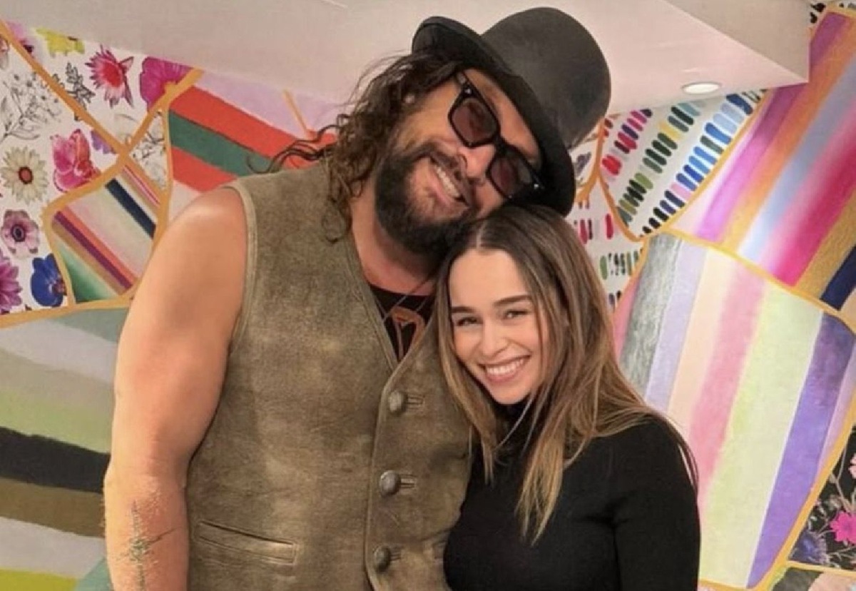    Джейсон Момоа и Эмилия Кларк (Фото: Instagram* / @emilia_clarke)