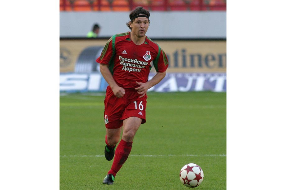 Вадим Евсеев в Локомотиве. Выступал за клуб с 2000 по 2006 годы