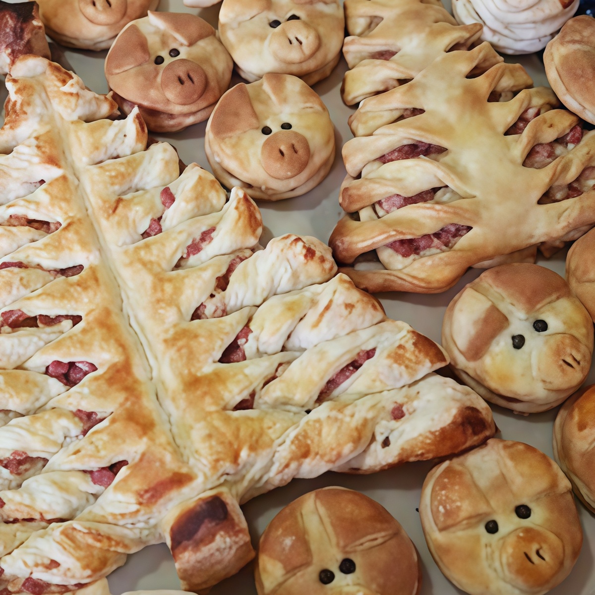 ЗАКУСОЧНЫЙ ПИРОГ-ЁЛКА - Вкусно Просто Быстро