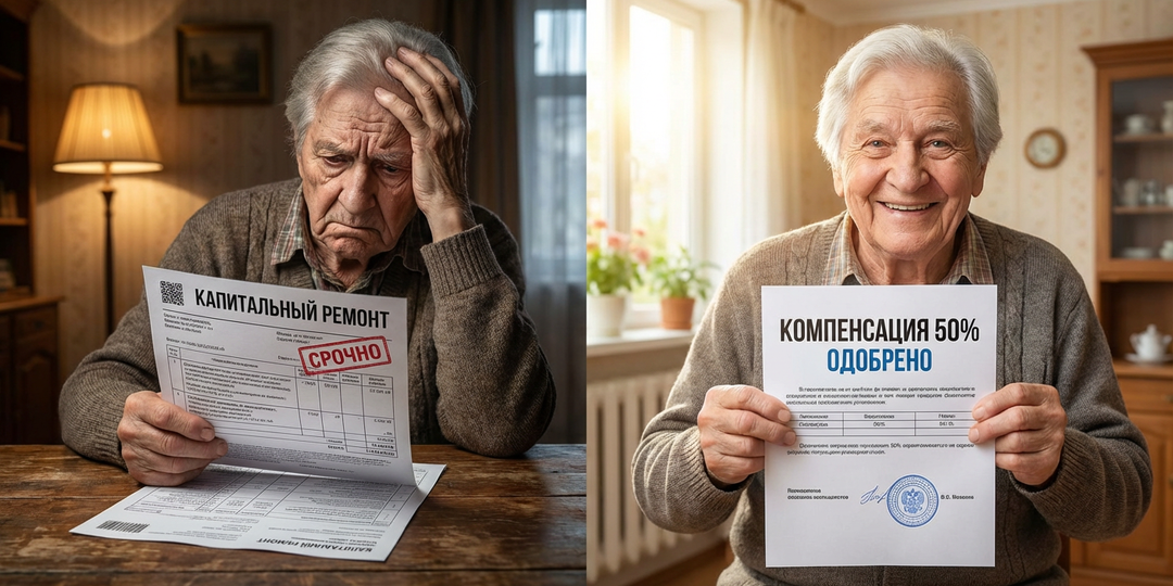 Компенсация взносов на капремонт для пенсионеров: в каких регионах возвращают 50%, а где ничего