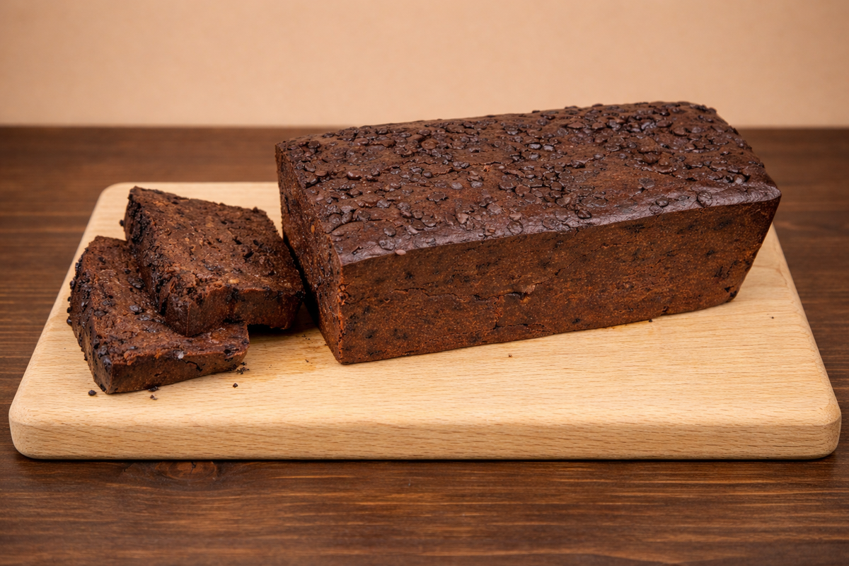 Влажный шоколадный мякиш и много шоколада — идеальный банановый хлеб