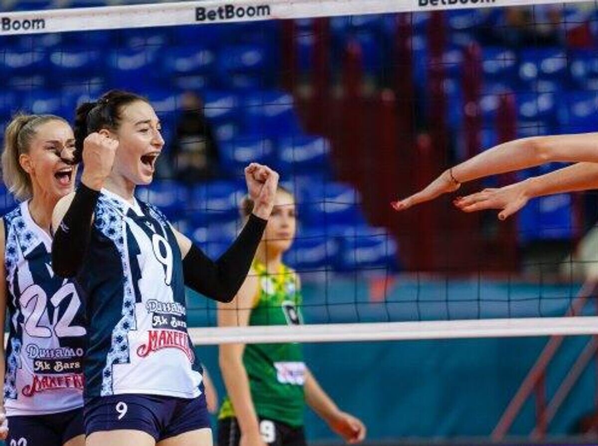    Волейболистки казанского "Динамо" | © Фото : Официальный сайт ЖВК "Динамо" (Казань)