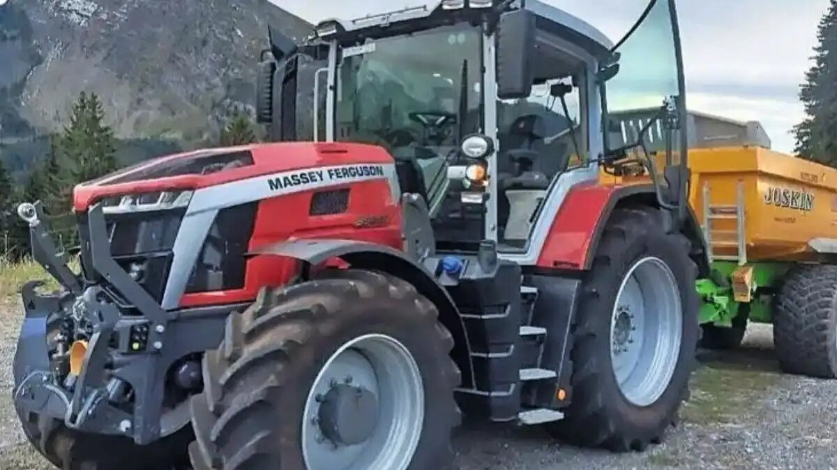 Фото: Profi / trekkeronline.nl
Прототип трактора Massey Ferguson 7S с новой кабиной Profi